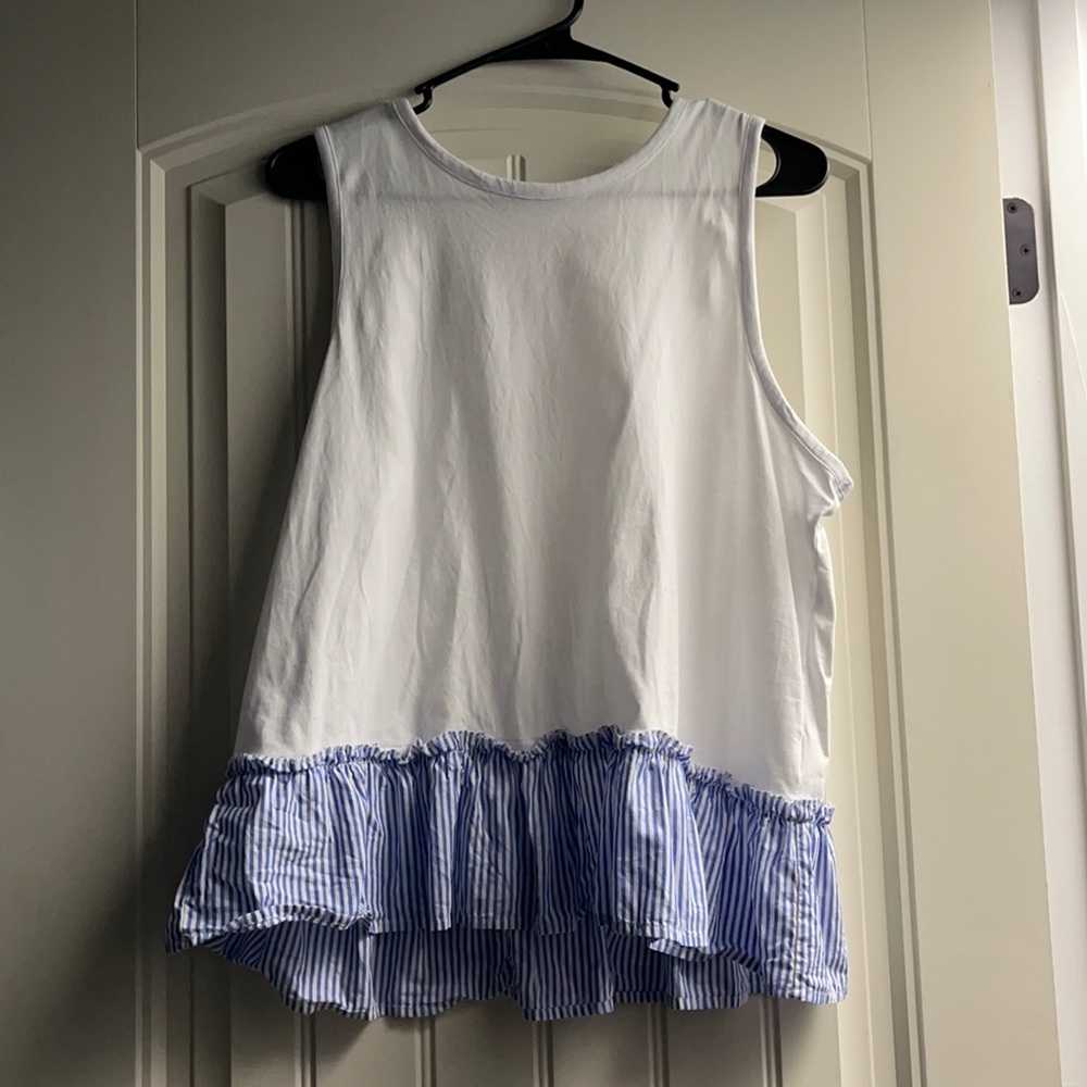 J.Crew Peplum Tank Top